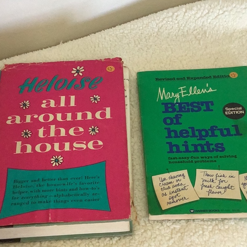 Vintage Heloise's ‘all around the house’ and Mary Ellen’s BEST of helpful hints’